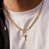 figaro necklace + cross 