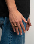 Flat Minimal Ring (Gold) - Essence Amsterdam