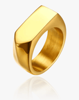 Flat Minimal Ring (Gold) - Essence Amsterdam
