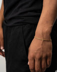 Rope Bracelet (Gold) 2MM - Essence Amsterdam