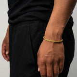 Rope Bracelet (Gold) 5MM - Essence Amsterdam