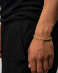 Rope Bracelet (Gold) 5MM - Essence Amsterdam