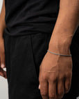 Rope Bracelet (Silver) 2MM - Essence Amsterdam