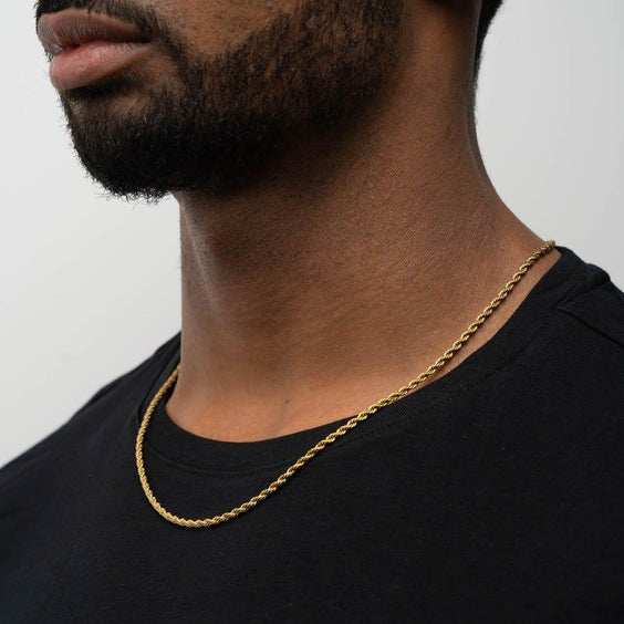 Rope Chain (Gold) 3MM - Essence Amsterdam