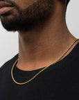 Rope Chain (Gold) 3MM - Essence Amsterdam