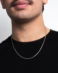 Rope Chain (Silver) 2MM - Essence Amsterdam