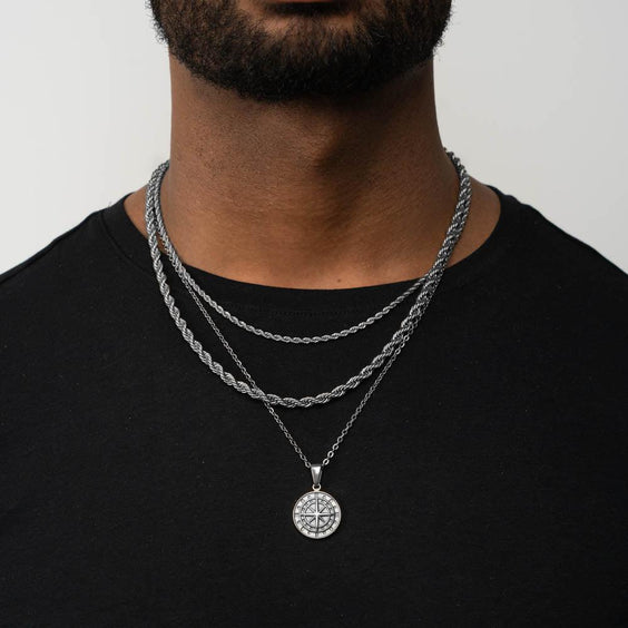 Rope Chain (Silver) 3MM - Essence Amsterdam