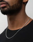 Rope Chain (Silver) 3MM - Essence Amsterdam