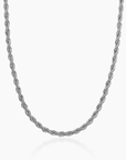 Rope Chain (Silver) 5MM - Essence Amsterdam