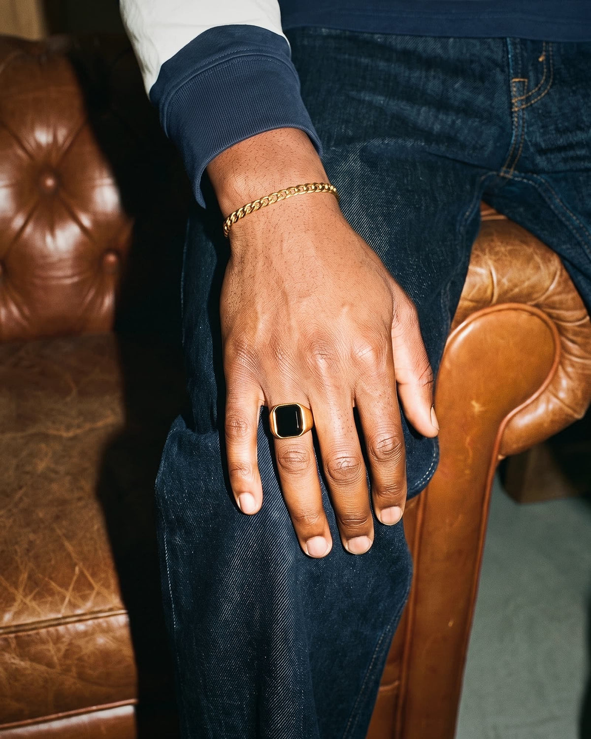 Royal Signet Ring (Gold), worn