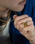 Signet Ring (Gold) - Essence Amsterdam