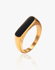 Slick Signet Ring (Gold) - Essence Amsterdam