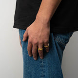 Slick Signet Ring (Gold) - Essence Amsterdam